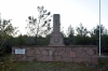Το μνημείο του Αντισμήναρχου (Ι) Στέφανου Κουρελιά, στο Δάσος Αχλαδερής Λέσβου.